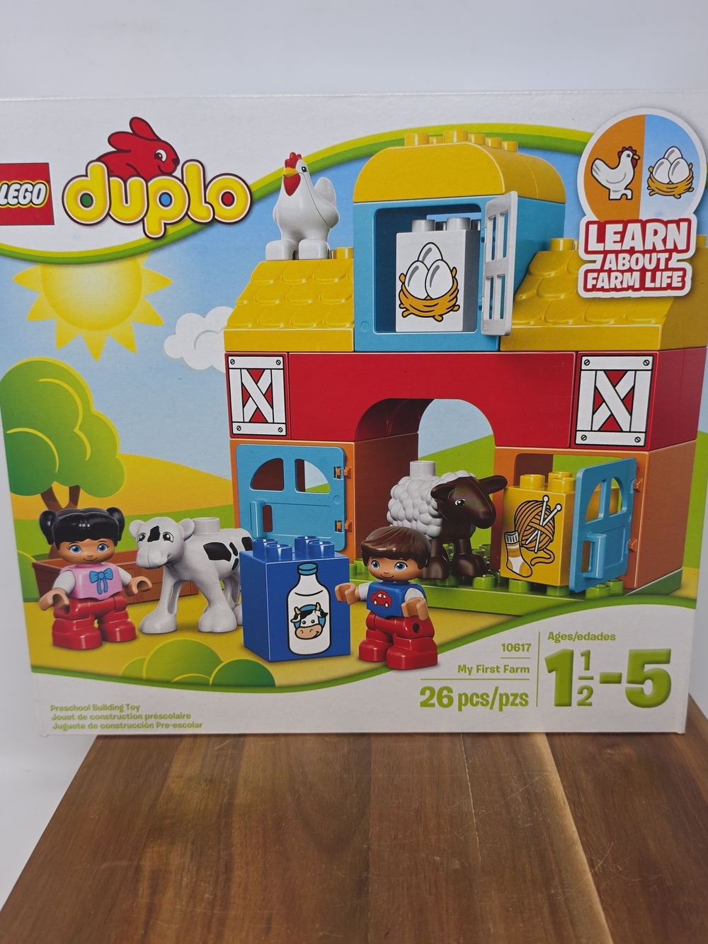 Lego Duplo My First Farm Playset - Red/Yellow/Blue
